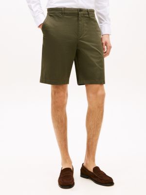 short chino décontracté harlem kaki pour hommes tommy hilfiger