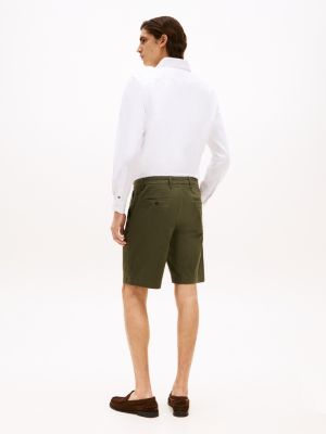 shorts chino harlem relaxed fit khaki da uomini tommy hilfiger