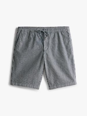 multi harlem relaxed stripe shorts for men tommy hilfiger