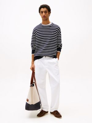 multi breton stripe jumper for men tommy hilfiger