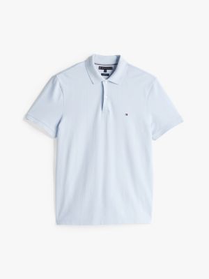 blau regular fit poloshirt für herren - tommy hilfiger