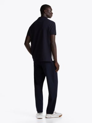 multi regular fit poloshirt im color block-design für herren - tommy hilfiger