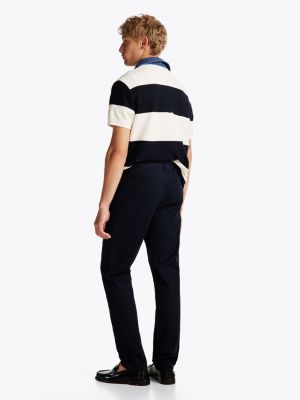pantaloni denton 1985 dritti blu da uomini tommy hilfiger