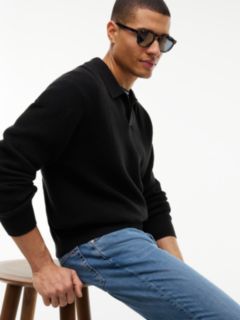 Denton Slim Straight Faded Jeans — Blue 4