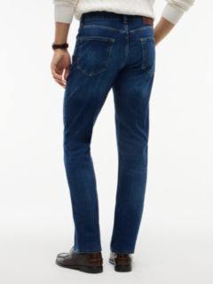 Denton Slim Straight Whiskered Jeans — Blue 6