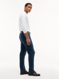 Denton Slim Straight Faded Jeans — Blue 3