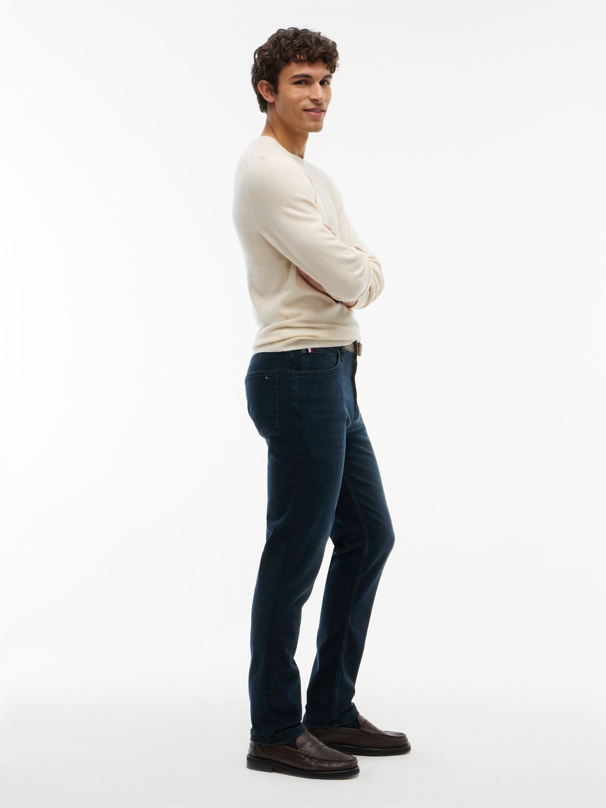 Denton Slim Straight Jeans — Blue