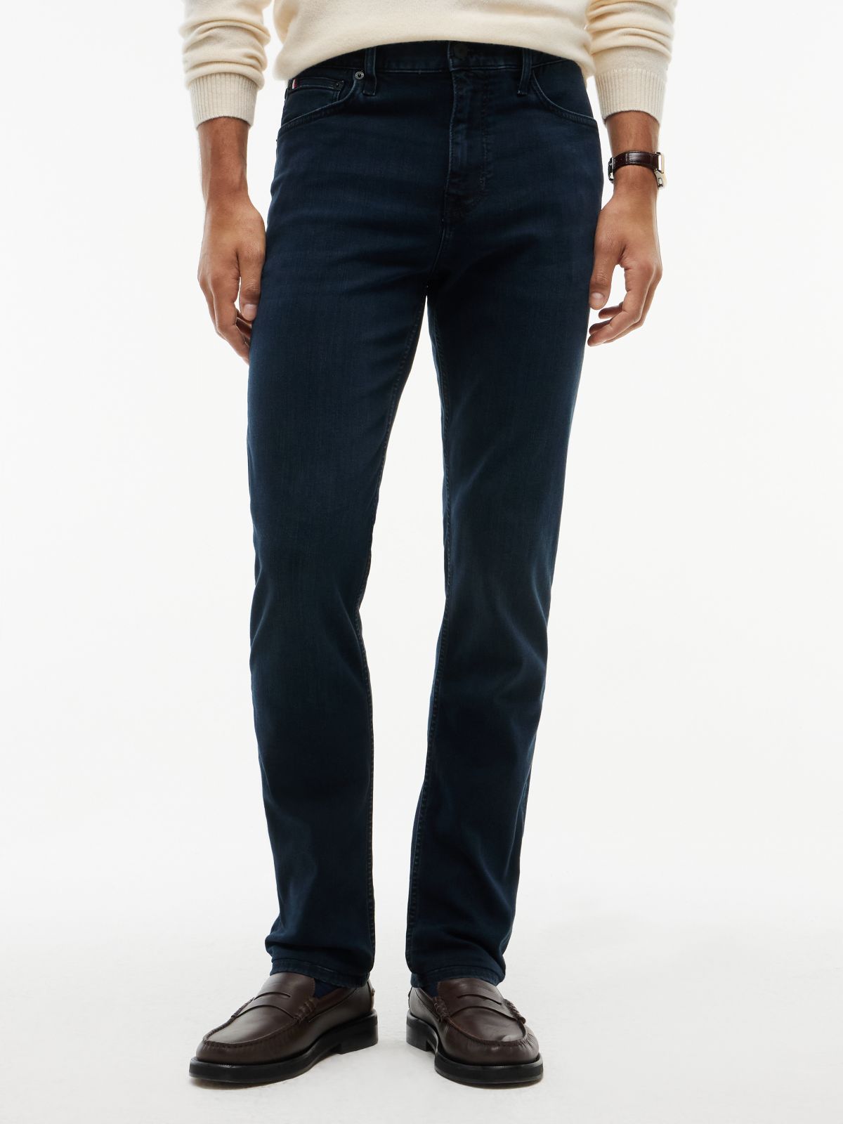 Denton Slim Straight Jeans — Blue