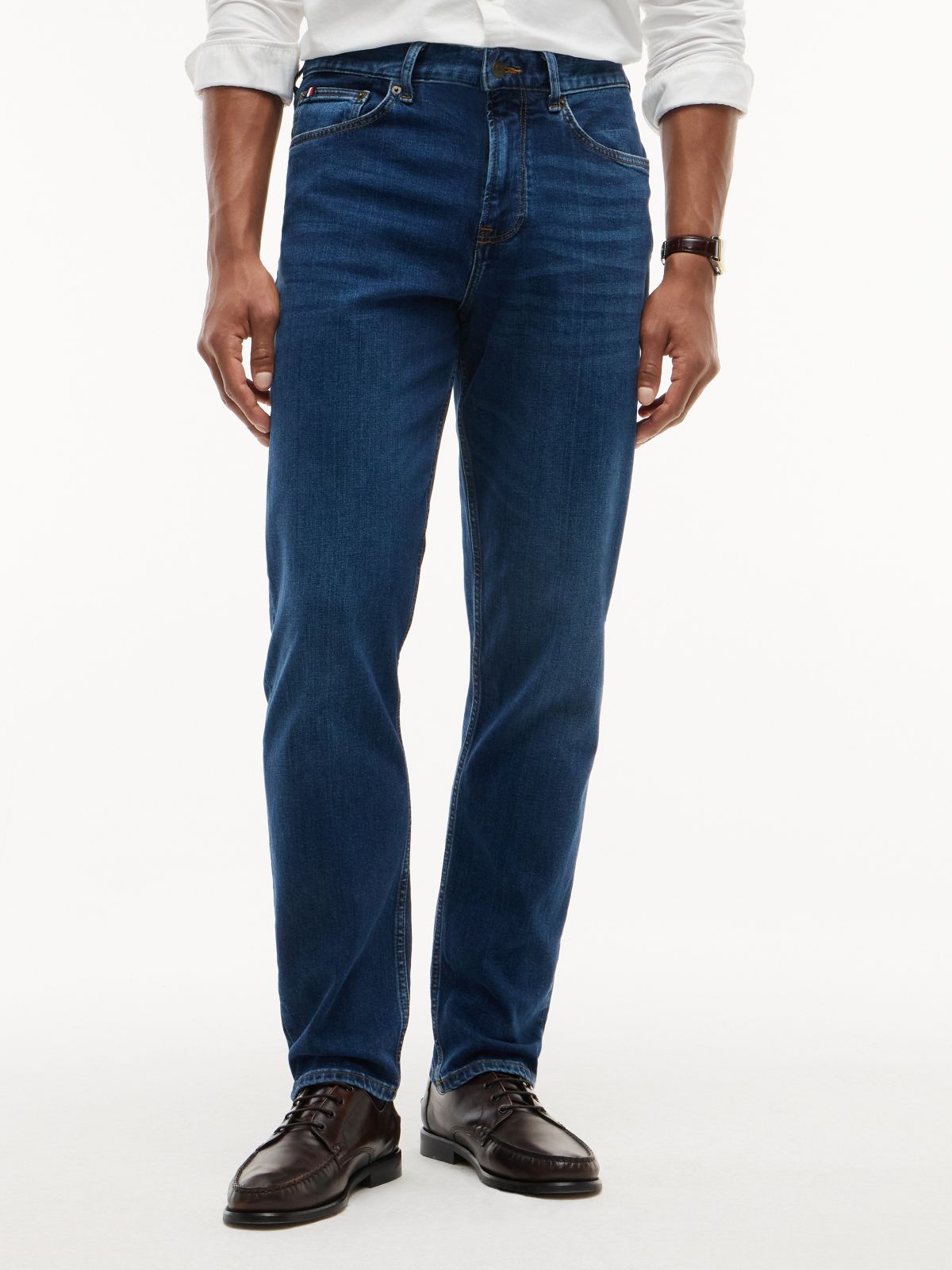 Harlem Regular Tapered Jeans — Blue