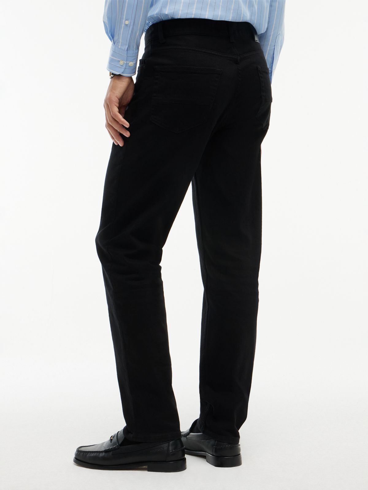 Harlem Regular Tapered Black Jeans — Black