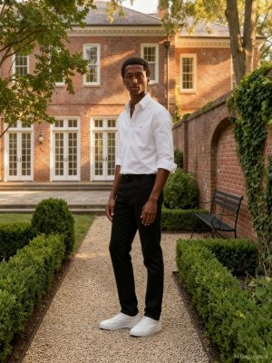 black harlem black relaxed tapered leg jeans for men tommy hilfiger