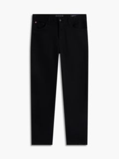 Harlem Regular Tapered Black Jeans — Black 8