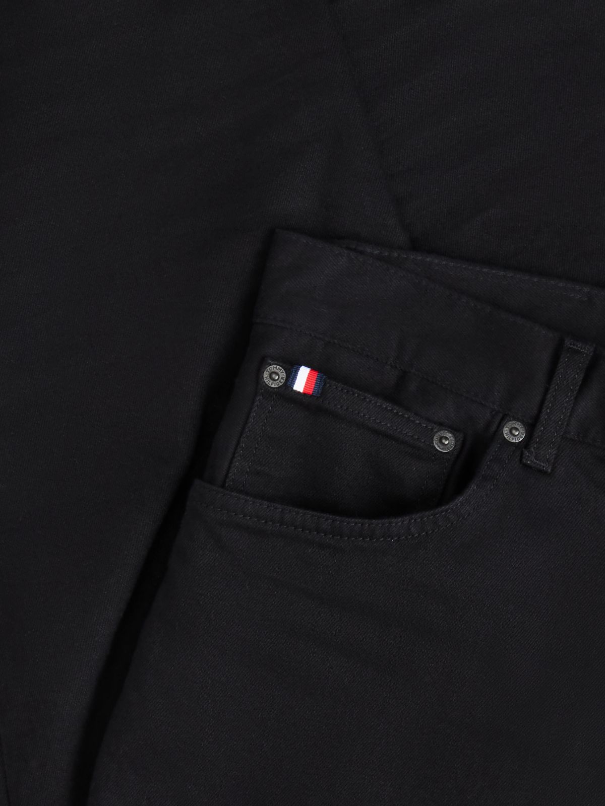 Harlem Regular Tapered Black Jeans — Black
