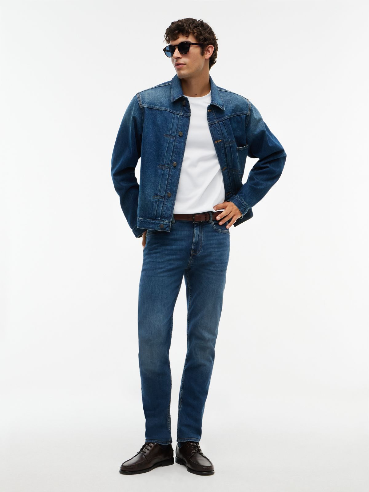 Bleecker Slim Jeans — Blue