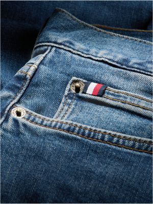 blue bleecker slim jeans for men tommy hilfiger
