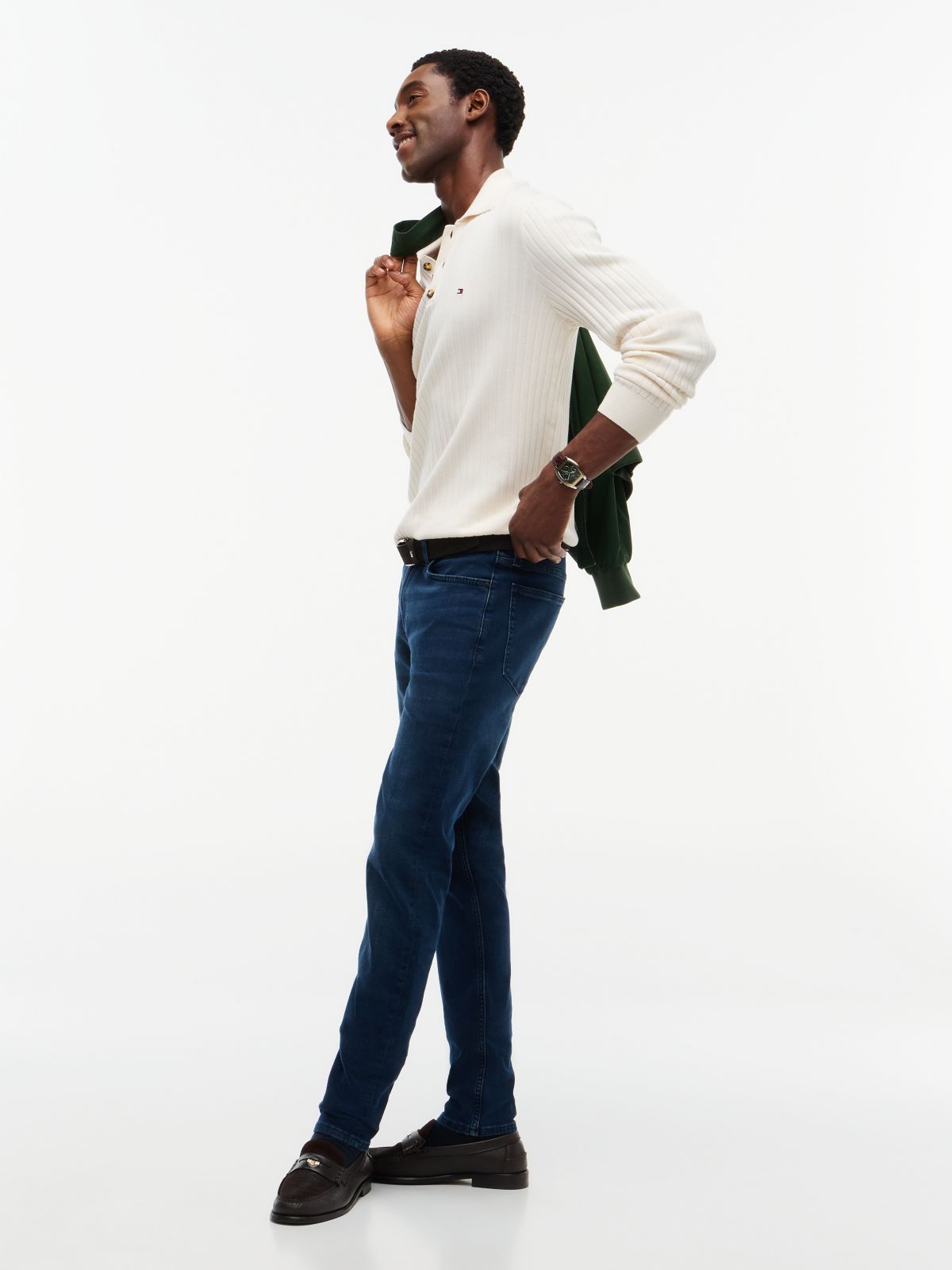 Bleecker Slim Jeans — Blue