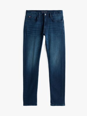 blau bleecker th flex slim jeans für herren - tommy hilfiger