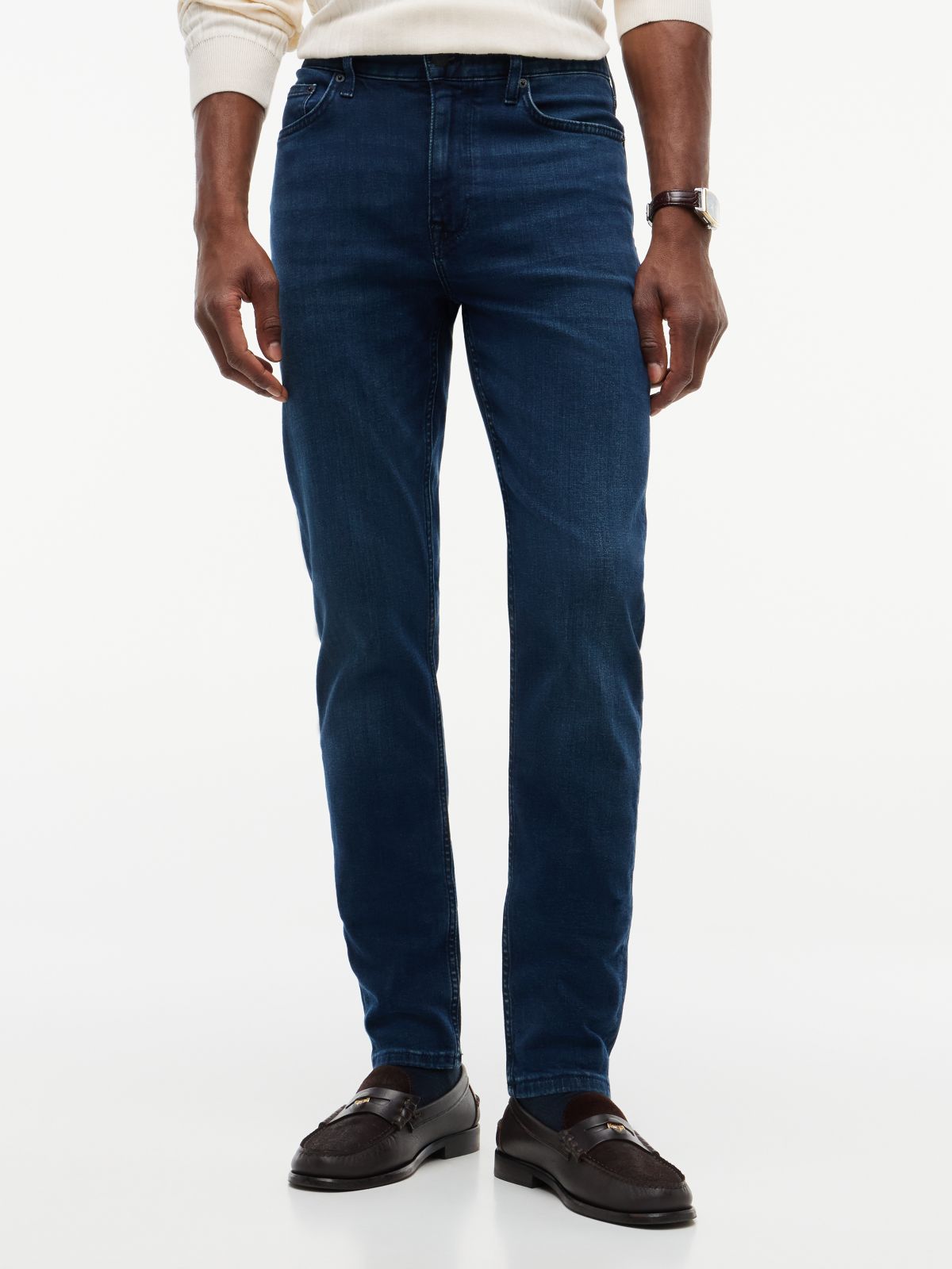 Bleecker Slim Jeans — Blue