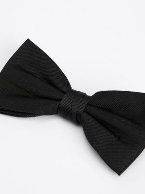 black th x festive pure silk bow tie for men tommy hilfiger