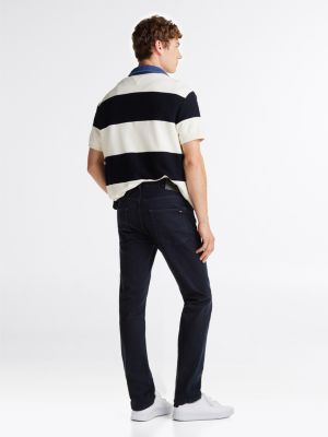 blau denton straight leg jeans für herren - tommy hilfiger