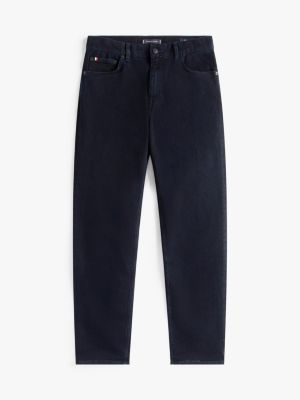 blau denton straight leg jeans für herren - tommy hilfiger