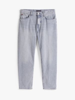 blau harlem relaxed tapered leg jeans für herren - tommy hilfiger