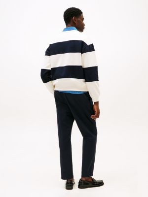 multi stripe relaxed sweatshirt for men tommy hilfiger