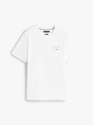 green palm tree back graphic t-shirt for men tommy hilfiger