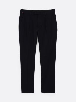 black performance denton straight leg chinos for men tommy hilfiger