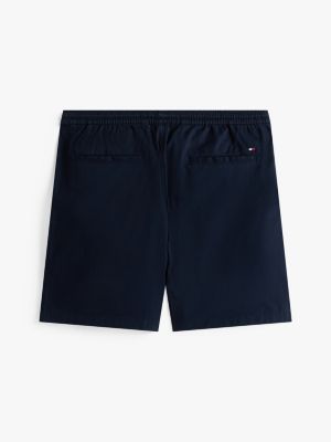 blue adaptive shorts mit paper-touch-finish für herren - tommy hilfiger