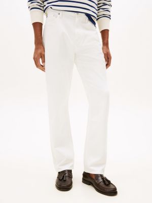 blauw mercer regular gewassen jeans voor heren - tommy hilfiger