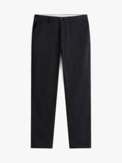 Denton Textured Print Straight Leg Chinos — Blue 5