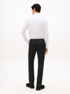 Bleecker Print Slim Chinos — Blue 4