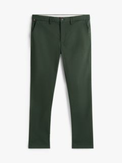 Bleecker Print Slim Chinos — Green 5