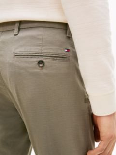 Bleecker Print Slim Chinos — Grey 3