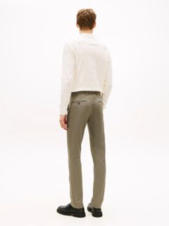 Bleecker Print Slim Chinos — Grey 4