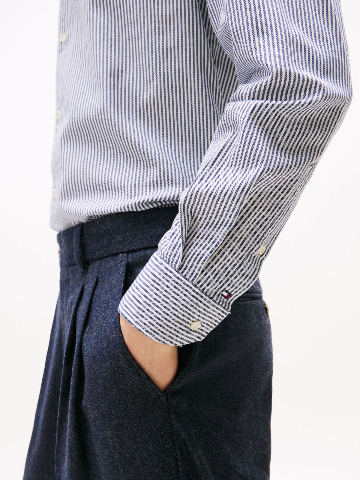 Smart Casual Slim Fit Oxford Shirt — Multi