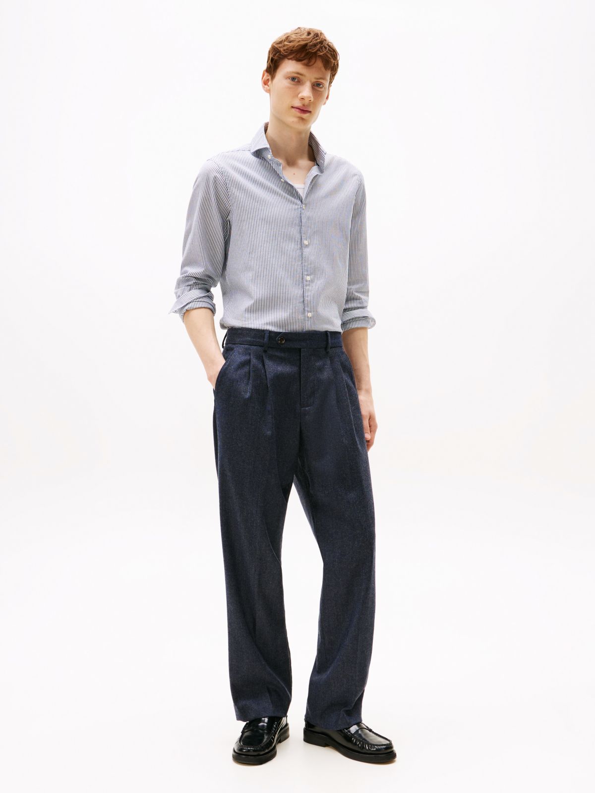Smart Casual Slim Fit Oxford Shirt — Multi