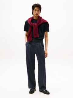 Smart Casual Crew Neck T-Shirt — Blue 3
