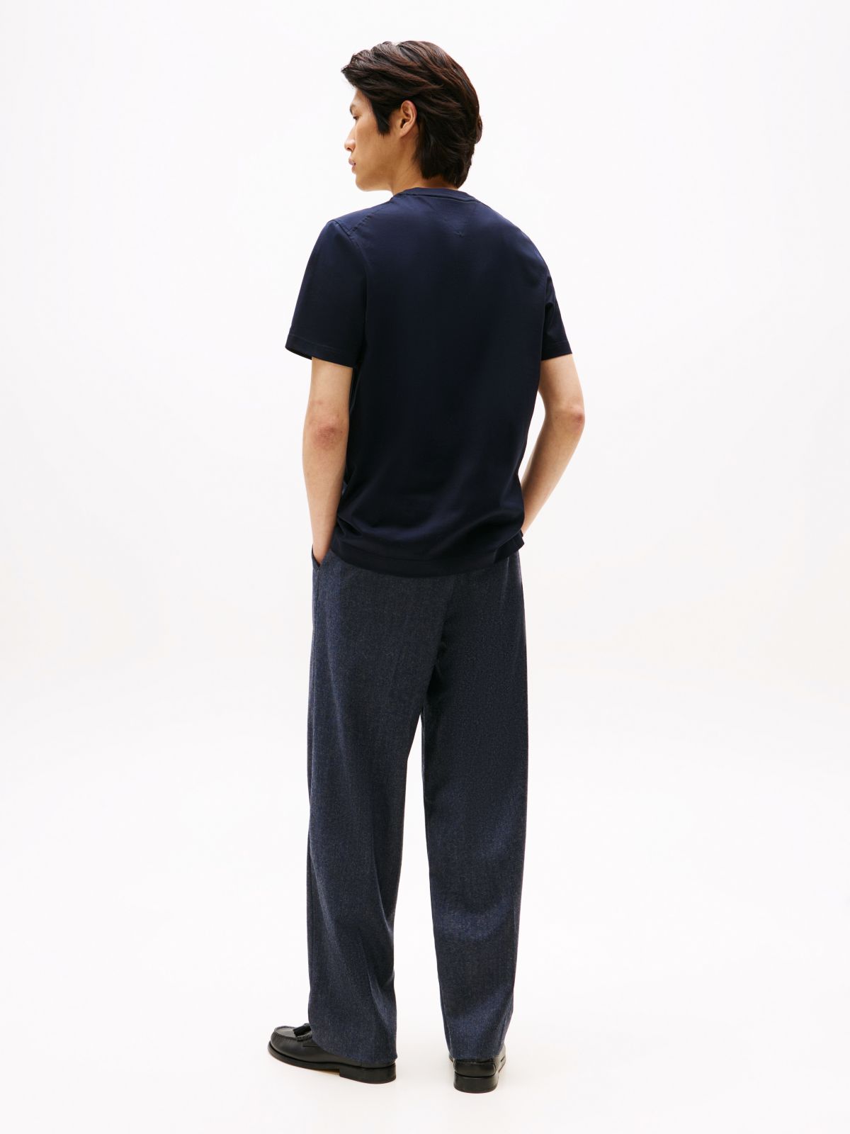 Smart Casual Crew Neck T-Shirt — Blue