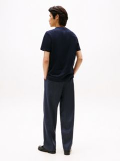 Smart Casual Crew Neck T-Shirt — Blue 4