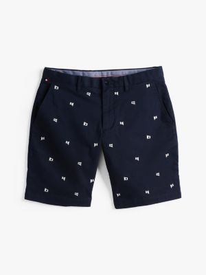 pantalón chino brooklyn 1985 azul de hombres tommy hilfiger