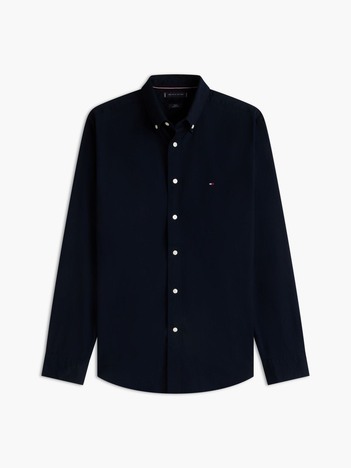TH Flex Regular Fit Poplin Shirt — Blue