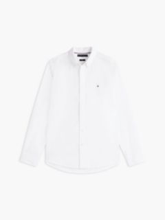 TH Flex Regular Fit Poplin Shirt — White 6