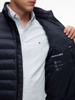 Packable Quilted Gilet — Blue 4
