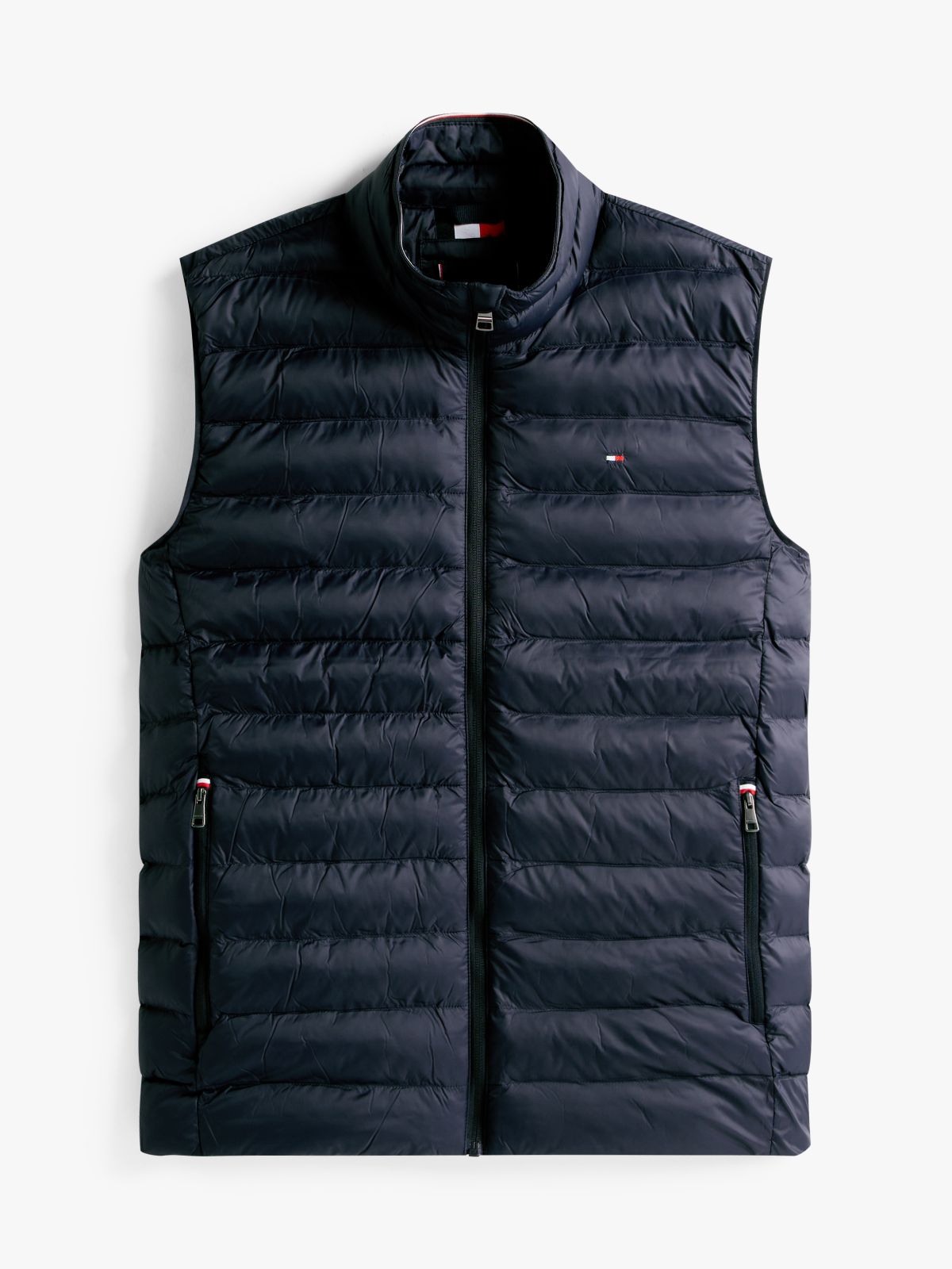 Packable Quilted Gilet — Blue