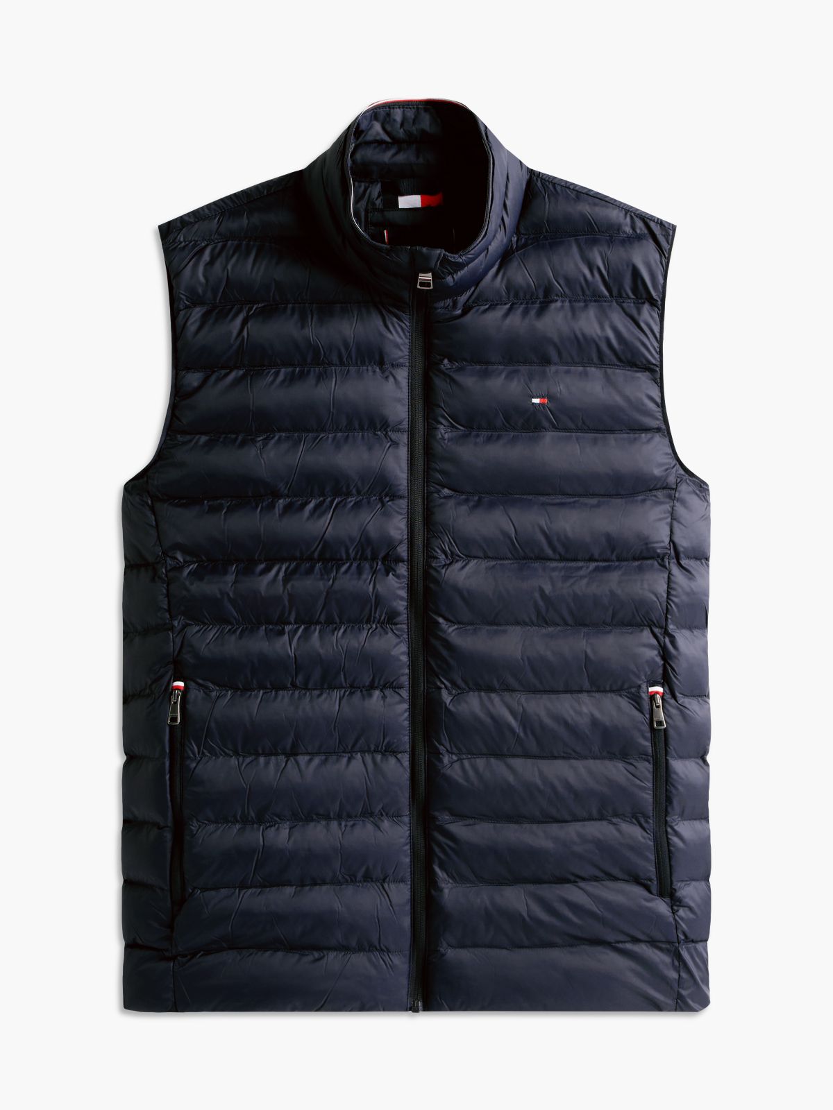 Packable Quilted Gilet — Blue