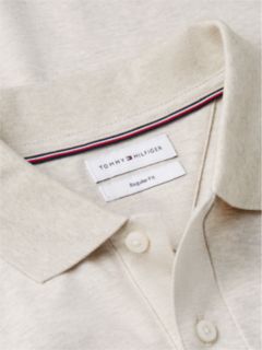 Fluid Cotton Interlock Knit Polo Shirt — Beige 6