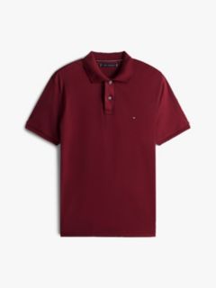 Fluid Cotton Interlock Knit Polo Shirt — Purple 6