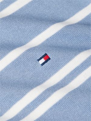 multi flag embroidery crew neck jumper for men tommy hilfiger
